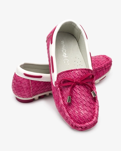 Дитячі мокасини фуксія Dannad- Footwear