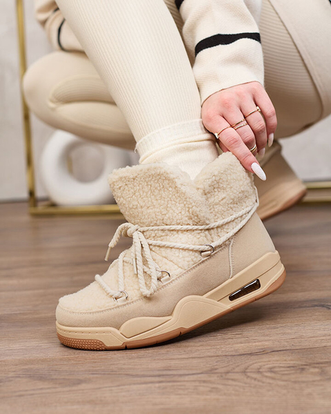 Royalfashion Dámské sněhule v barvě lila Ludmivac