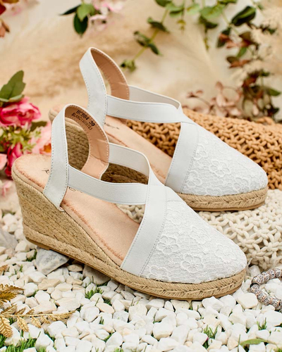 Royalfashion Dámské espadrilky Oleqa na podpatku