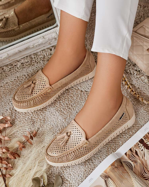 Royalfashion Жіночі ажурні мокасини Molaffa