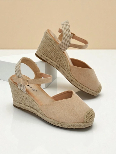 Royalfashion Dámské sandály na klínku Solara Espadrilles