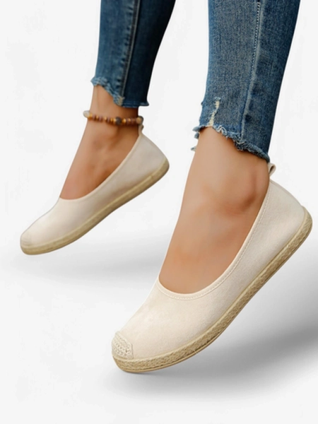 Royalfashion Dámské espadrilky z eko semiše Aroles