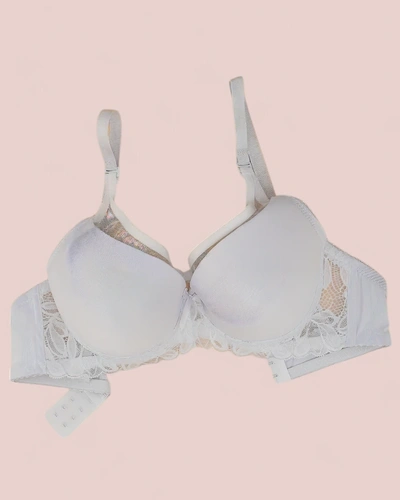 Royalfashion Dámská podprsenka s vycpávkami a síťovinou