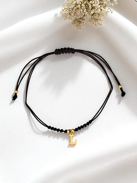 Dámský náramek s písmenem L Luna Spark