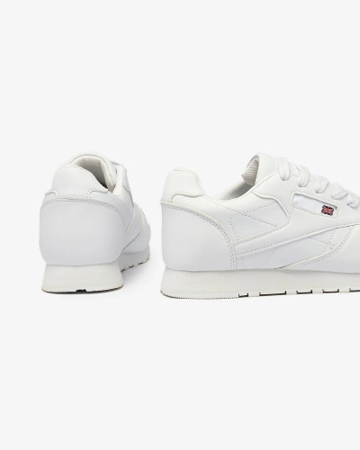Royalfashion Classic Dámská bílá sportovní obuv Reurabos