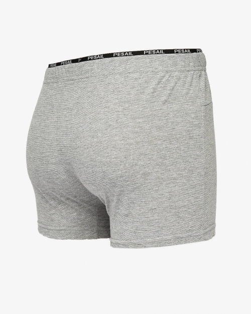 Чоловічі труси-боксери Royalfashion світло-сірі