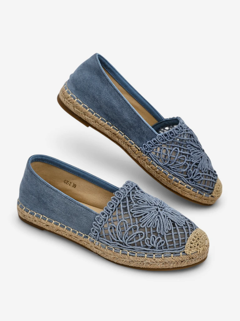 Royalfashion Dámské perforované espadrilky Verela