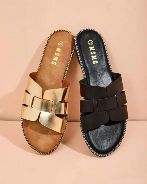 Royalfashion Жіночі шльопанці Omipp на плоскій підошві