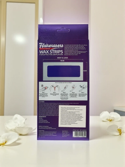Voskové depilační pásky na tělo