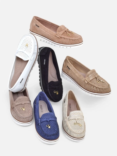 Royalfashion Жіночі мокасини на шнурівці Elissas