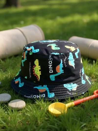Royalfashion Dětský klobouk typu bucket Barevný klobouk