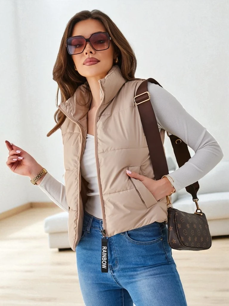 Royalfashion Dámský krátký vestovka