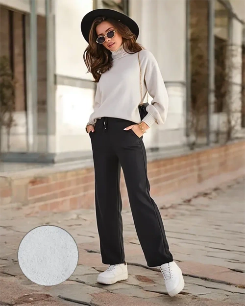 Royalfashion Утеплені жіночі спортивні штани.