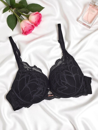 Royalfashion Жіночий бюстгальтер пуш-ап з мереживом Luna Push-Up