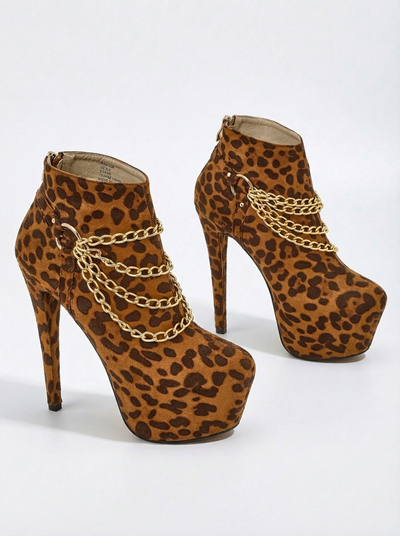 Dámské kotníčkové boty Royalfashion na štíhlém podpatku Damesse