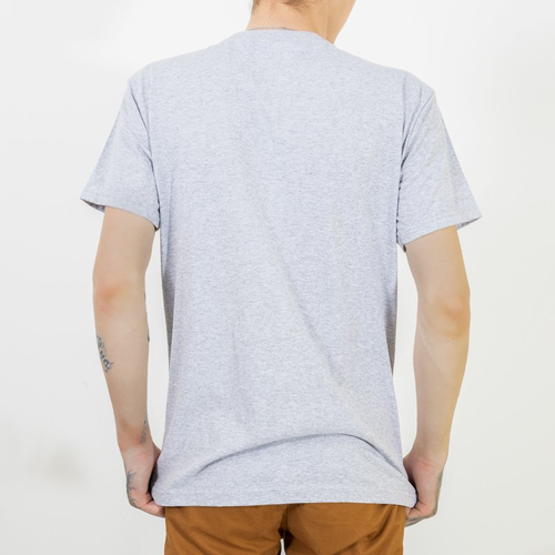 Сіра чоловіча футболка з принтом (Туреччина)