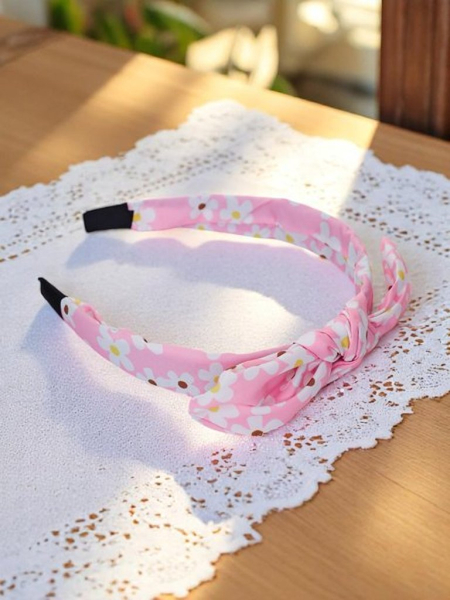 Royalfashion Čelenka s mašlí ve vzoru Florinka květin