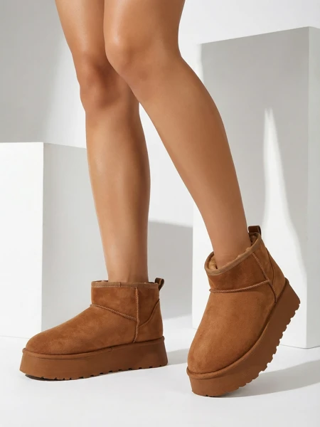 Royalfashion Короткі черевики, які нагадують жіночі снігові чоботи Fortesse