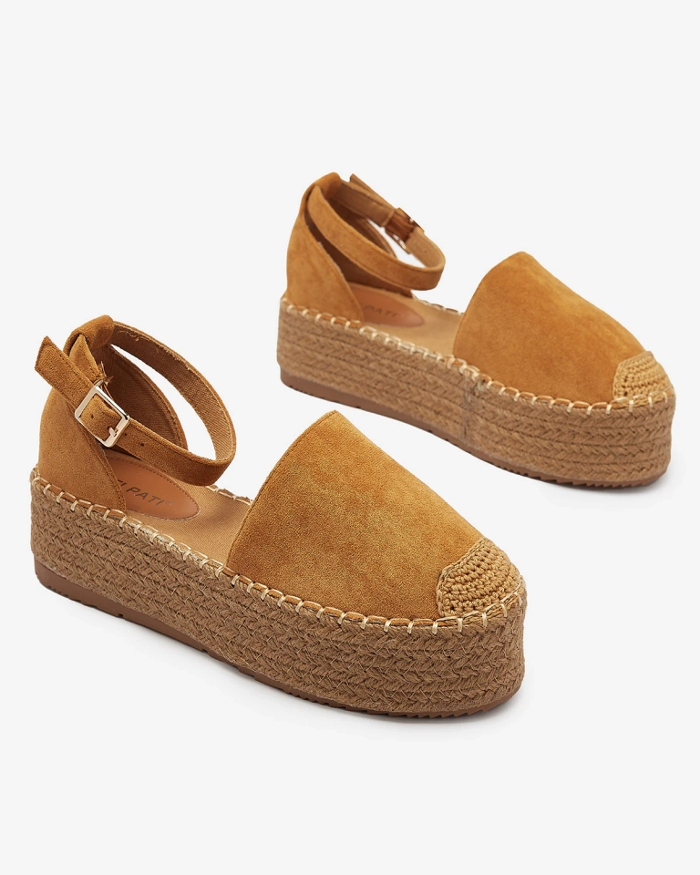 Camel dámské espadrilky Avos- Obuv
