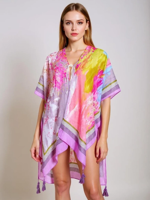 Pareo Anthea – кольорова пляжна сукня Royalfashion до колін, універсальна