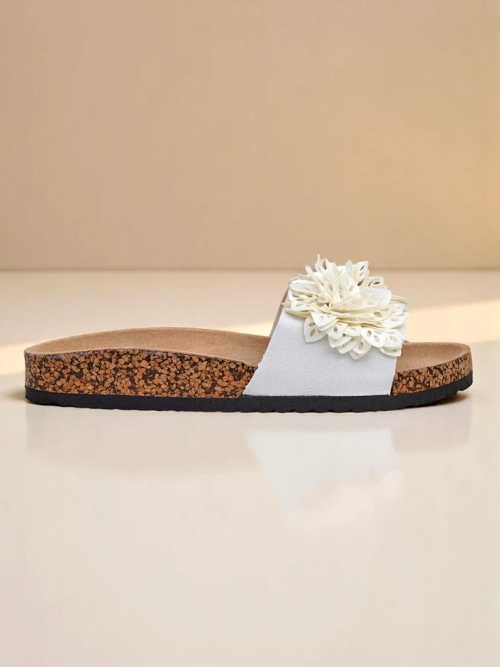 Royalfashion жіночі шльопанці з маленькими квітками Occes