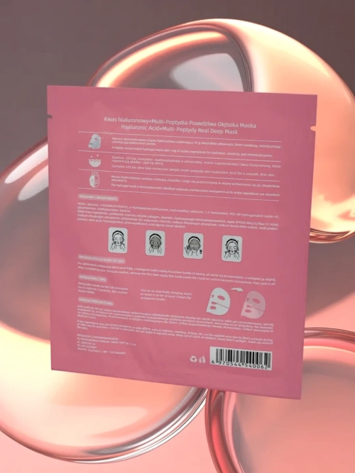 Маска для обличчя LUXELUX Hyaluronic Acid Multi-Peptydy Calista 25ml