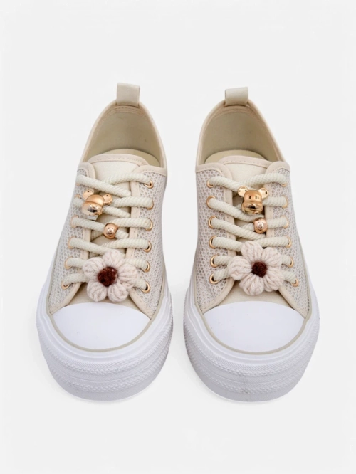 Royalfashion жіночі перфоровані кросівки з декором Osdo