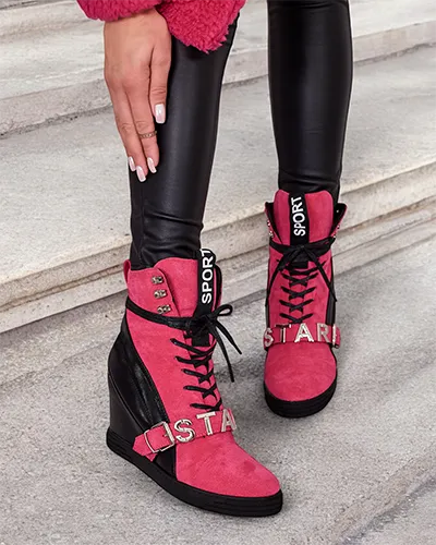 Royalfashion dámské boty Ronii na podpatku