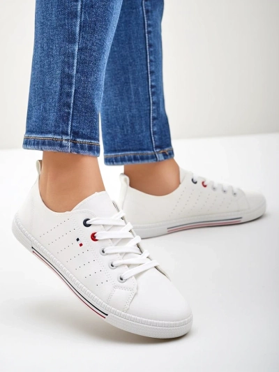 Royalfashion Dámské ekologické kožené tenisky Keopsa