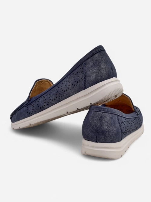 Royalfashion Жіноча перфорована мокасина Besset