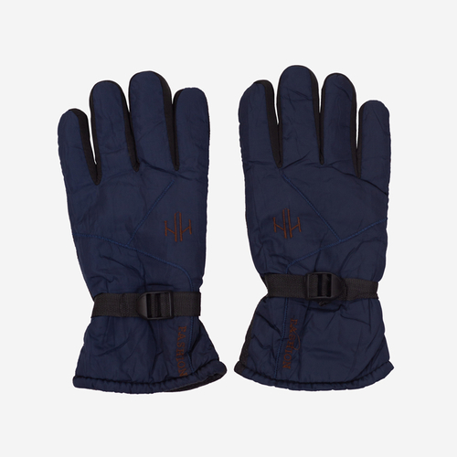 Рукавички чоловічі утеплені темно-сині з регулюванням зап'ястя - Аксесуари