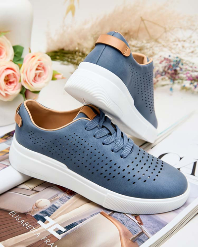 Royalfashion Dámské ažurové tenisky Deromias