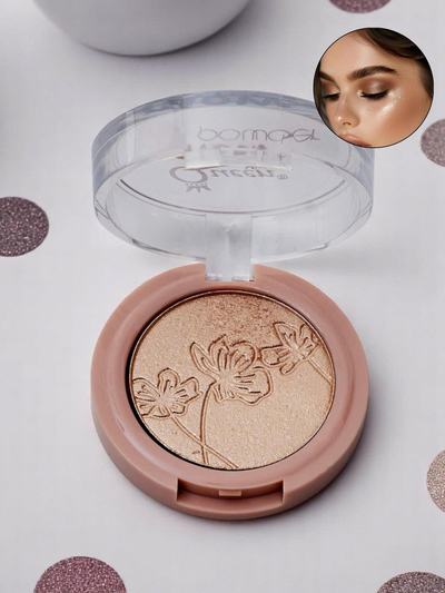 Queen Пресований хайлайтер для обличчя Golden Petal