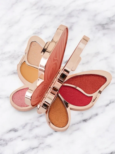 Палітра тіней для повік у формі метелика 6 відтінків 02 12г