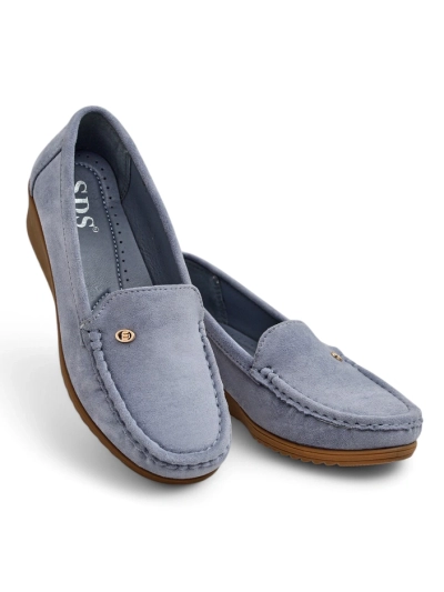 Royalfashion Dámské nízké wedge mokasíny Lepolt