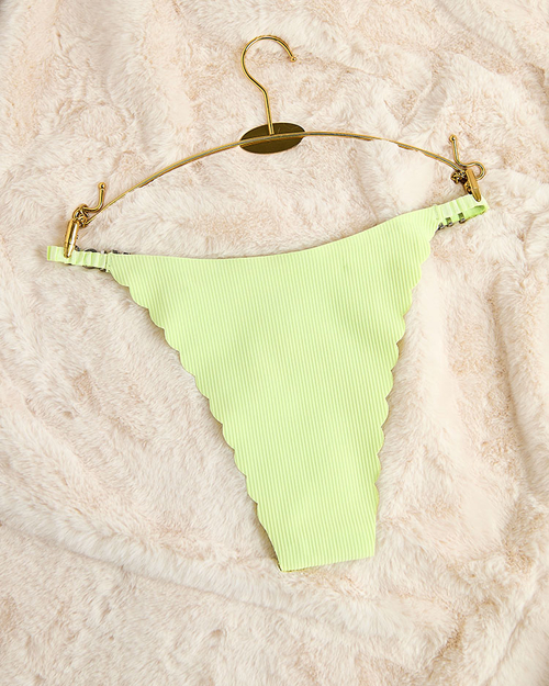 Жіночі стрінги Royalfashion Mint з цирконіями