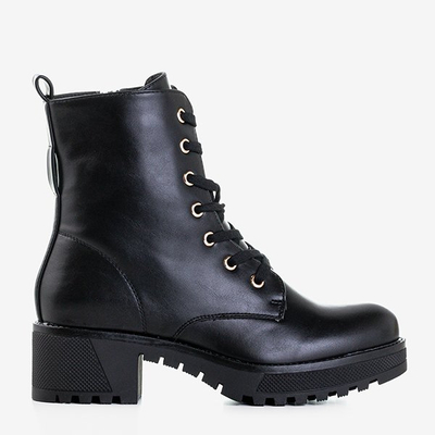 Černé dámské ekologické kožené rukavice Minna - Obuv