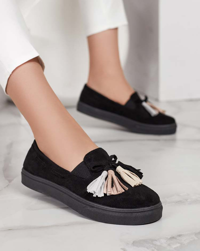 Royalfashion Dámské mokasíny se střapci Bererto