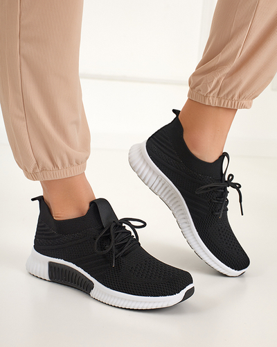 Černobílé dámské sportovní boty Merisal - Obuv