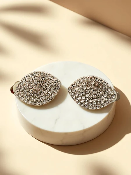 Royalfashion Klipsové dámské náušnice se zirkony