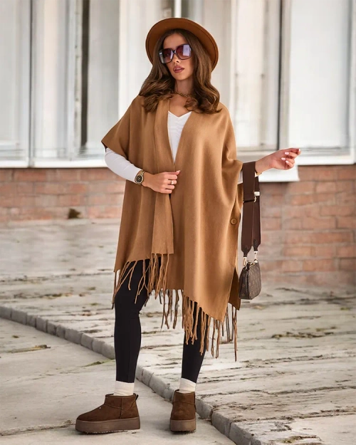 Жіноче пончо Royalfashion