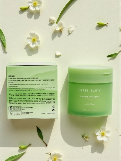 Bavlněné kosmetické tampony - hydratační, zklidňující