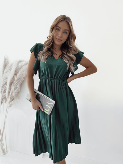 Жіноча плісирована сукня міді Royalfashion