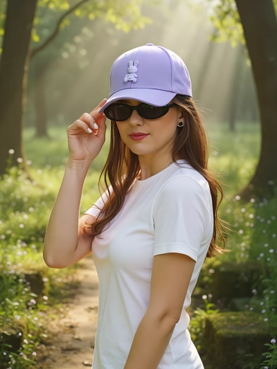 Royalfashion Kšiltovka s nášivkou Bunny Chic