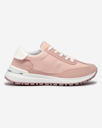 Dámská růžová šněrovací sportovní obuv Sweri - Obuv