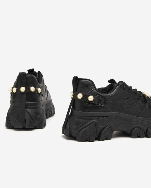 Чорні жіночі кросівки Martik