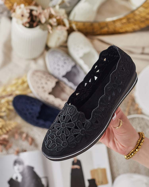 Royalfashion Жіночі напівчеревики на низьких підборах Dellio