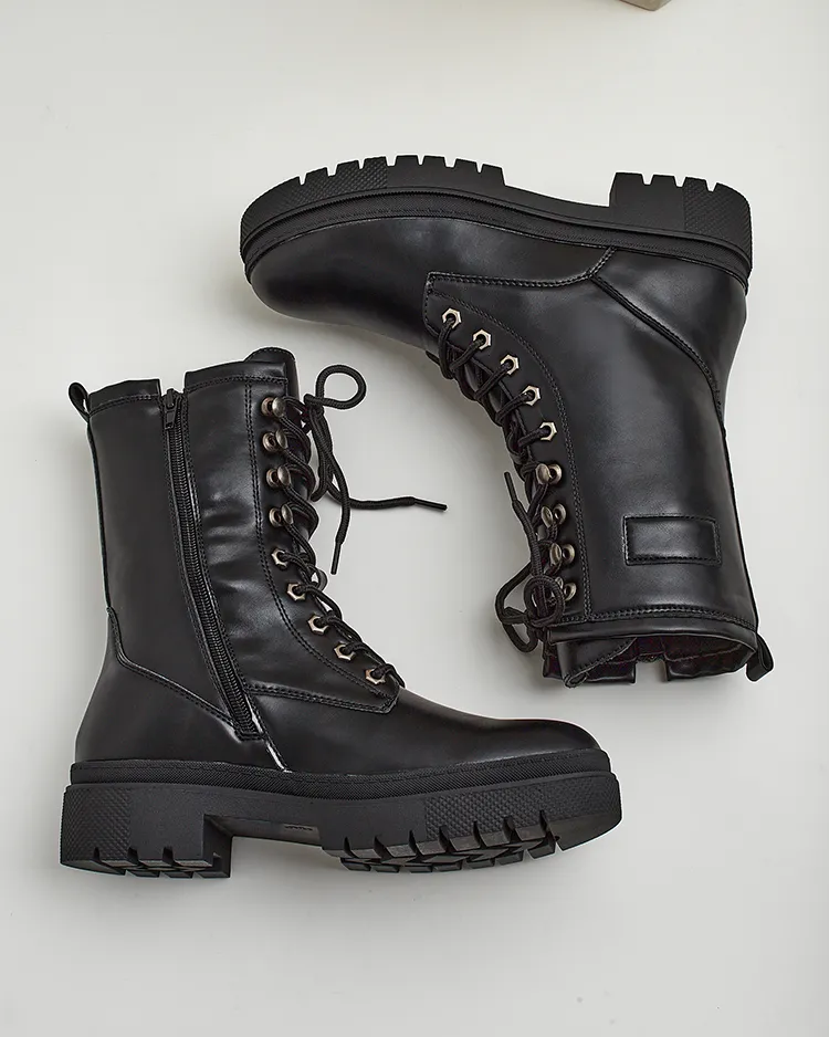 Royalfashion Dámské vysoké boty Ubbus bagger