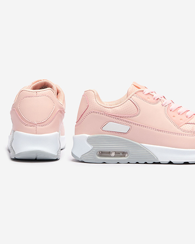 Světle růžové dámské sportovní tenisky Delluni- Obuv