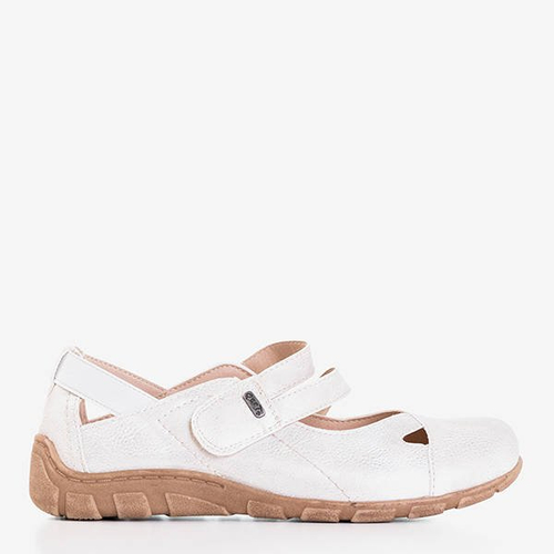 Жіноче біле взуття Perte з низьким вирізом - Взуття